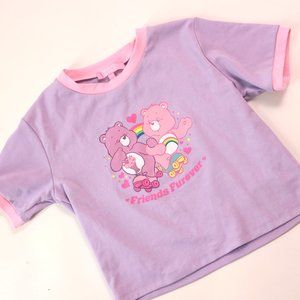 Carebare Baby Tee Womens Size Medium Purple Pink Pastel